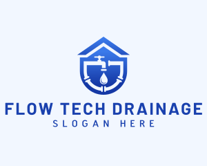 Drainage - Drainage Faucet Plumbing logo design