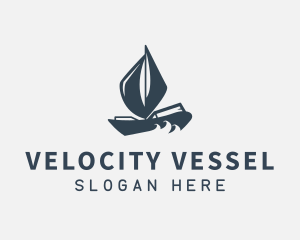 Speedboat - Modern Boat Sailing logo design