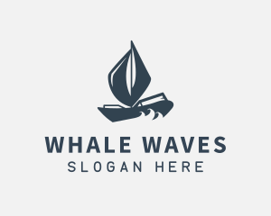 Modern Boat Sailing logo design