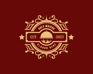 Bistro - Flame Bistro Restaurant logo design