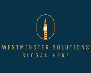 Westminster - Wristwatch Clock Tower logo design