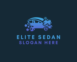Sedan - Sedan Car Wash logo design