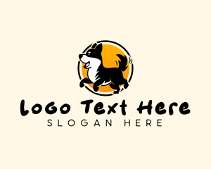 Puppy Dog Pet Logo