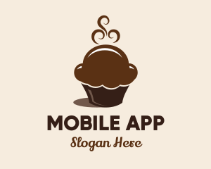 Coffee Shop - Hot Chocolate Cupcakes logo design