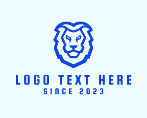 Lion - Wild Lion Predator logo design