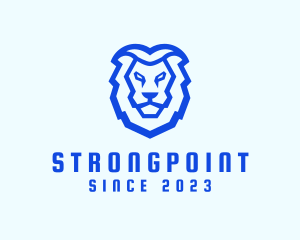 Badge - Wild Lion Predator logo design