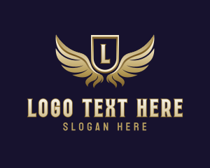 Victory - Premium Wing Flight logo design
