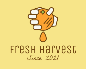 Fresh Orange Squeeze  logo design