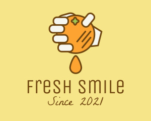 Fresh Orange Squeeze  logo design