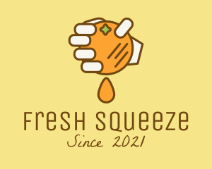 Juicer - Fresh Orange Squeeze logo design