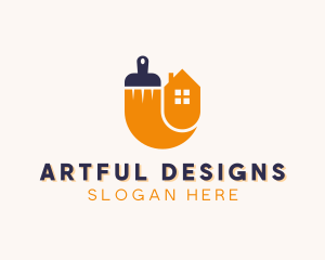 House Painting Renovation logo design