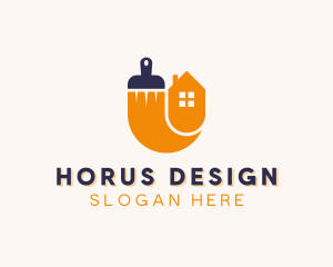 House Painting Renovation logo design