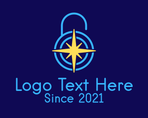 Voyage - Star Security Lock logo design