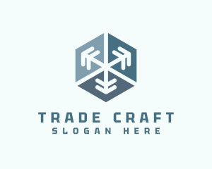 Trading - Arrow Box Trading logo design