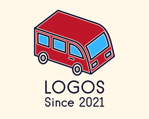 Movers - Red Toy Van logo design