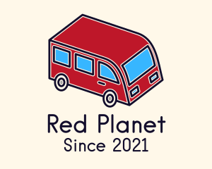 Red Toy Van logo design