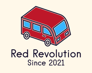 Red Toy Van logo design