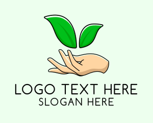 Seedling - Seedling Hand Gardening logo design