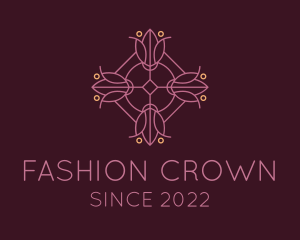 Flower Fashion Skin Care  logo design