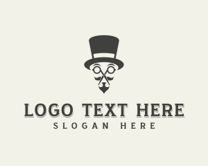 Mustache - Shears Gentleman Barbering logo design