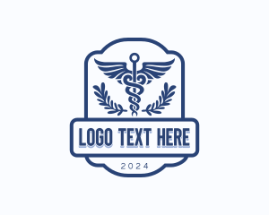 Caduceus - Medical Pharmacy Healthcare logo design