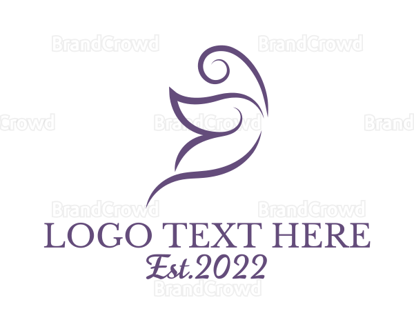 Elegant Butterfly Accessory Logo