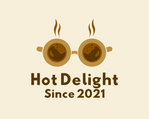 Coffee Cup Sunglasses  logo design