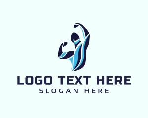 Body Building - Body Builder Flex logo design