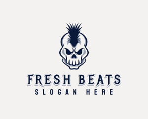 Hip Hop - Punk Skull Hip Hop logo design