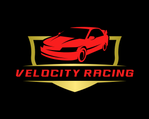 Motorsports - Motorsports Car Shield logo design