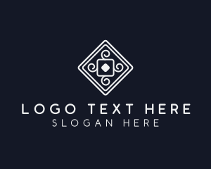 Filing - Interior Design Floor Tile logo design