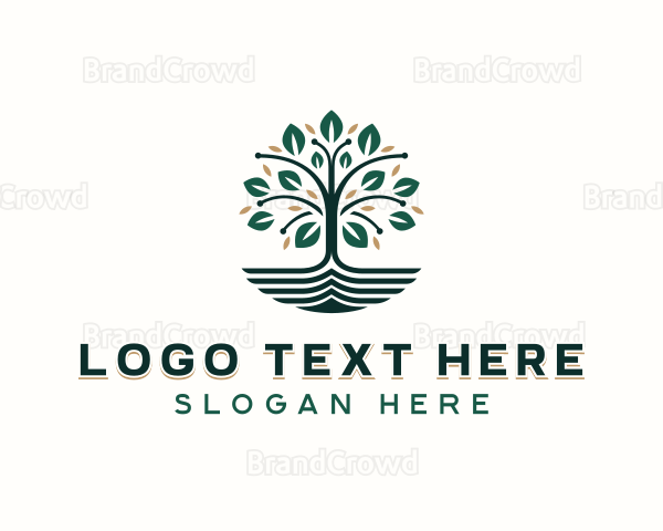 Environmental Tree Planting Logo