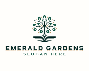 Environmental Tree Planting logo design