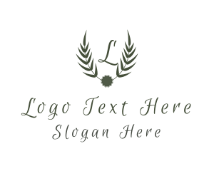 Natural - Nature Leaf Crest logo design