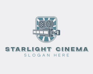 Filmmaker Video Camera logo design