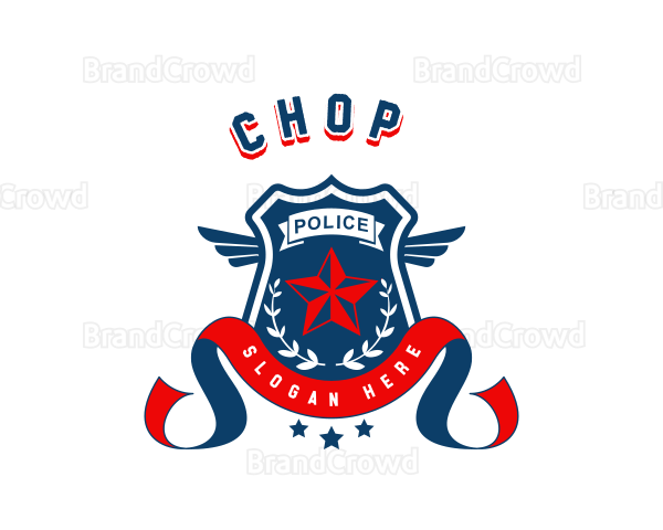 Sheriff Police Badge Logo
