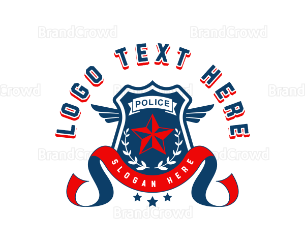 Sheriff Police Badge Logo