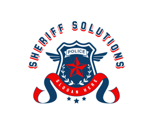 Sheriff Police Badge logo design