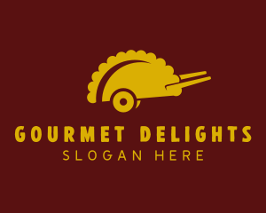 Pastry Food Cart logo design