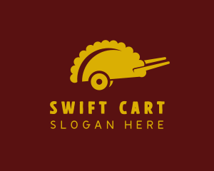 Pastry Food Cart logo design