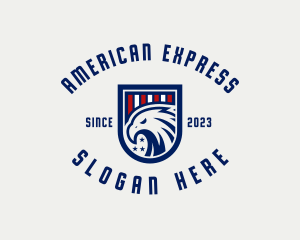 USA Eagle Organization logo design