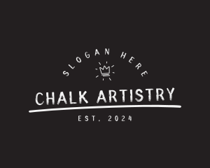 Chalk - Chalk Crown Business logo design