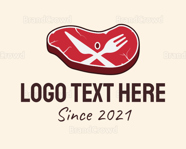 Red Steak Dinner Logo