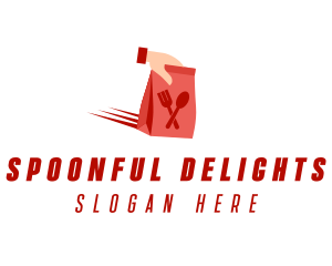 Food Takeout Delivery logo design