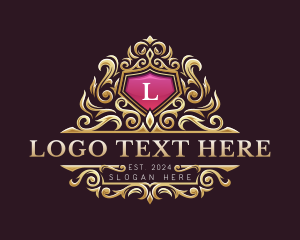 Classic - Luxury Crown Ornament logo design