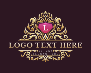Decor - Luxury Crown Ornament logo design