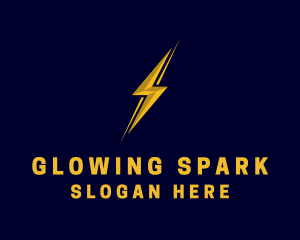 Lightning Electrical Power logo design