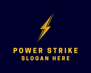 Lightning Electrical Power logo design