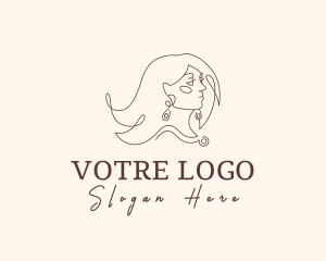 Feminine Fashion Jewelry Logo