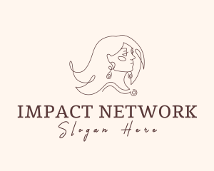 Influencer - Feminine Fashion Jewelry logo design